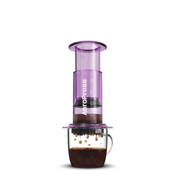 AeroPress Coffee Maker - Clear Black & Colors