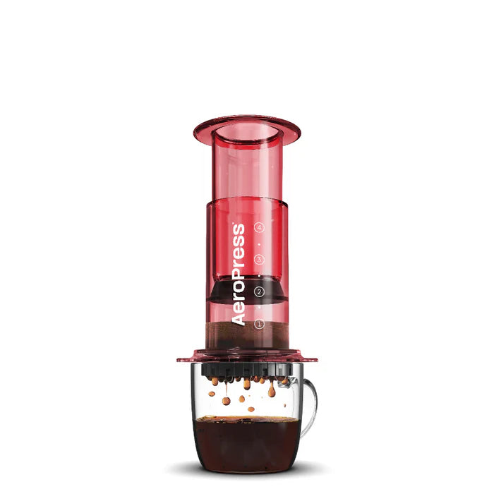 AeroPress Coffee Maker - Clear Black & Colors