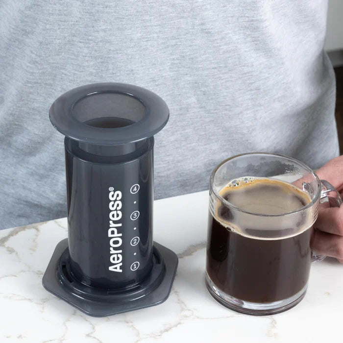AeroPress Coffee Maker - Clear Black & Colors