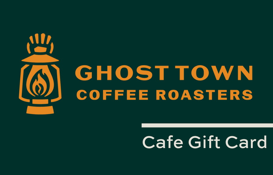 Ghost Town Gift Card        (Ghost Town Cafes Only)